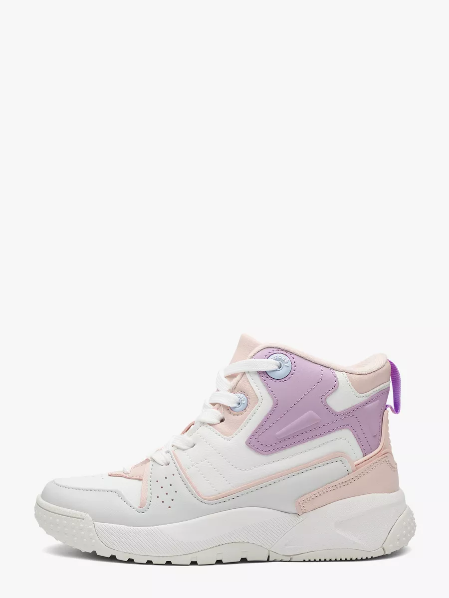 Basket fila blanche et outlet rose