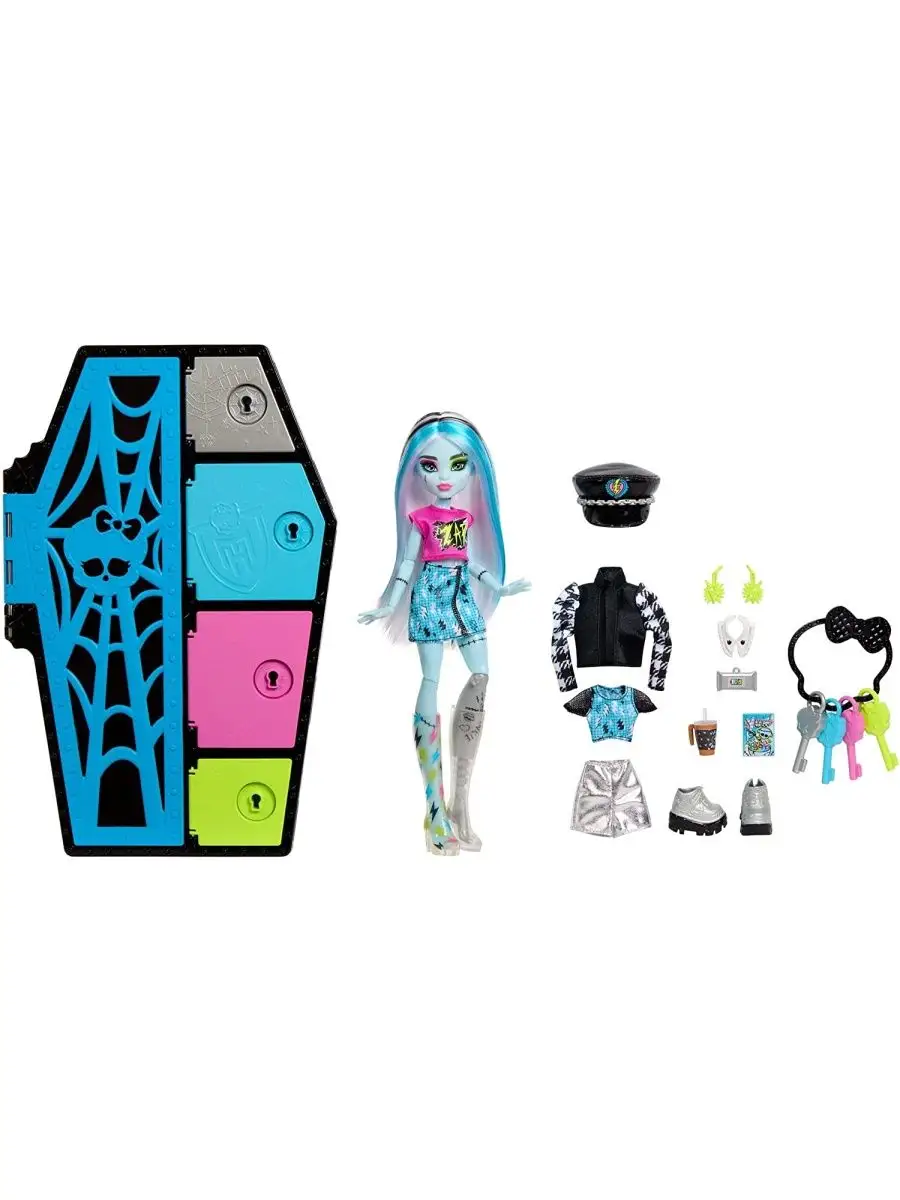 Кукла Skulltimate Secrets Frankie Stein HKY62 Monster High 164310751 купить  в интернет-магазине Wildberries