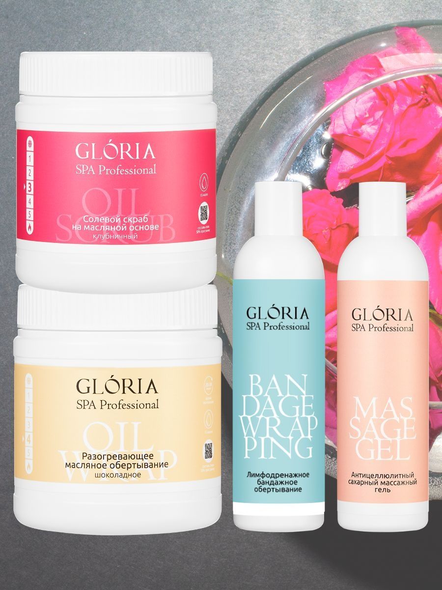 Gloria spa. Gloria Sugaring. Набор спа для Фелисити.