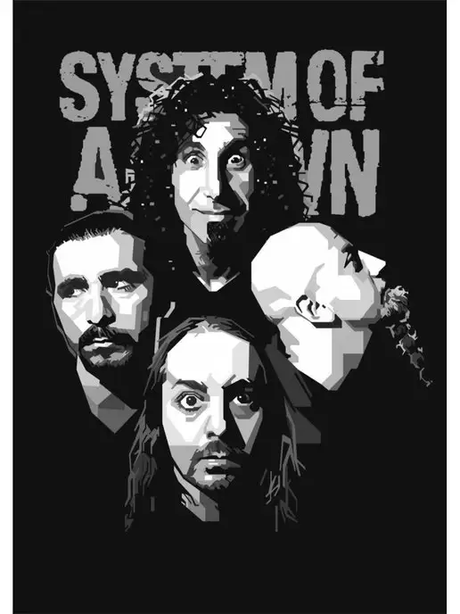 Арт Хаус Постер System of a Down