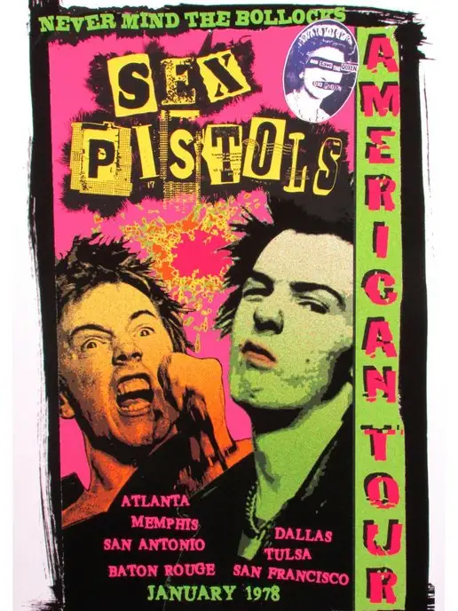 Арт Хаус Постер Sex Pistols