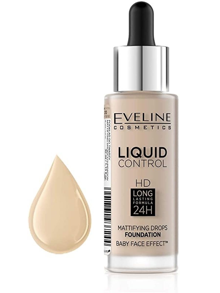 Тональные на водной основе. Тональник Eveline Liquid Control 020. Eveline Liquid Control тональный крем. Эвелин Liquid Control 005. Eveline тональная основа Liquid Control №005 Ivory 32 мл.