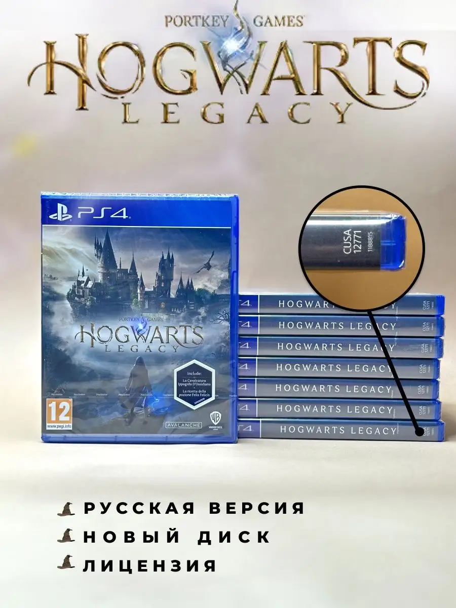 Hogwarts Legacy PS4 Хогвартс Наследие ХДМИ 164360246 купить за 2 884 ₽ в  интернет-магазине Wildberries