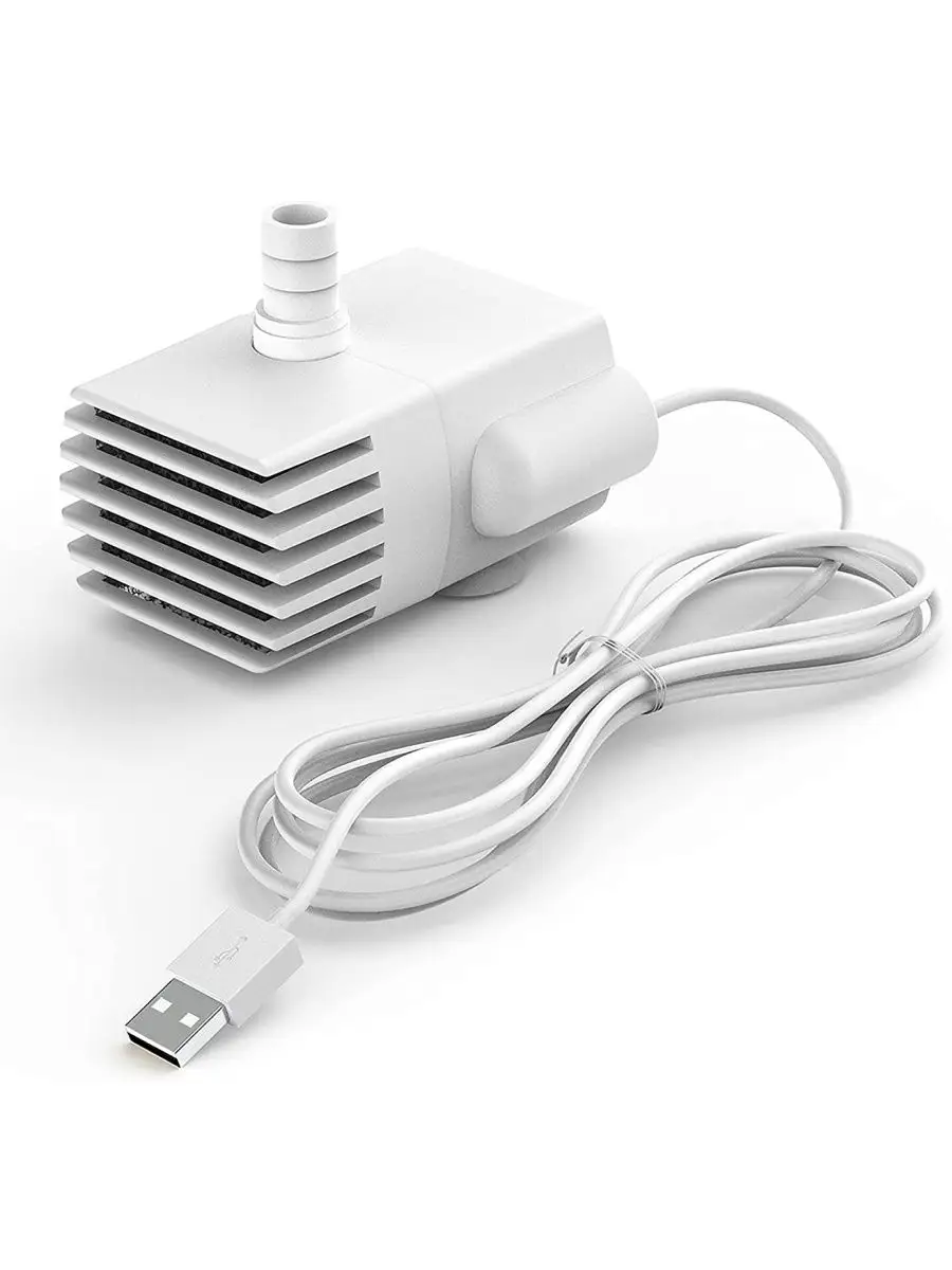 Насос для поилки-фонтана USB 5V 90л/ч кабель 1,4м
