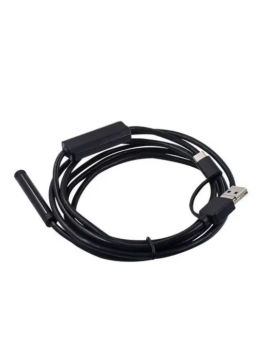 Endoscope Эндоскоп для смартфона 2 МЕТРА 3 в 1 автомобильный, 5 м, фото 2