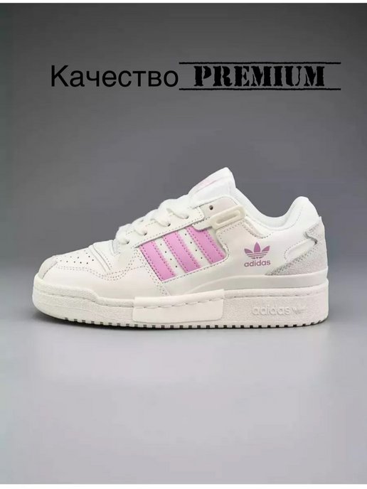 adidas | Кроссовки Forum 84 Low Off White белые летние весна
