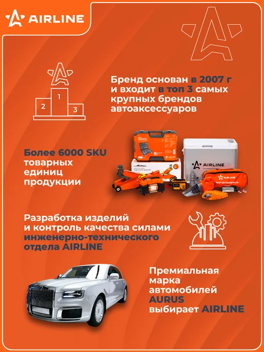 AIRLINE Батарейки 2 шт LR03 AAA щелочные. блистер, 2 шт, фото 6