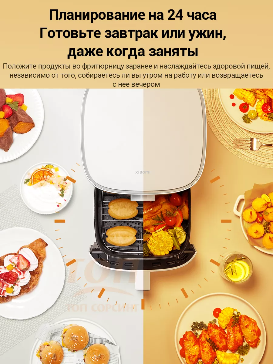 Аэрогриль Mi Smart Air Fryer Pro 4L EU Xiaomi 164558493 купить в  интернет-магазине Wildberries