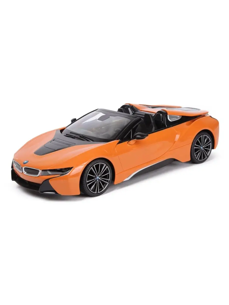 Машина Rastar РУ 1:12 BMW i8 Roadster Оранжевая 95500 Rastar 164589075  купить за 10 741 ₽ в интернет-магазине Wildberries