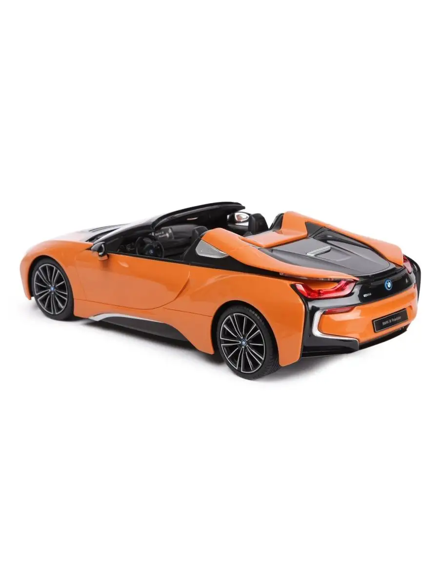 Машина Rastar РУ 1:12 BMW i8 Roadster Оранжевая 95500 Rastar 164589075  купить за 10 741 ₽ в интернет-магазине Wildberries