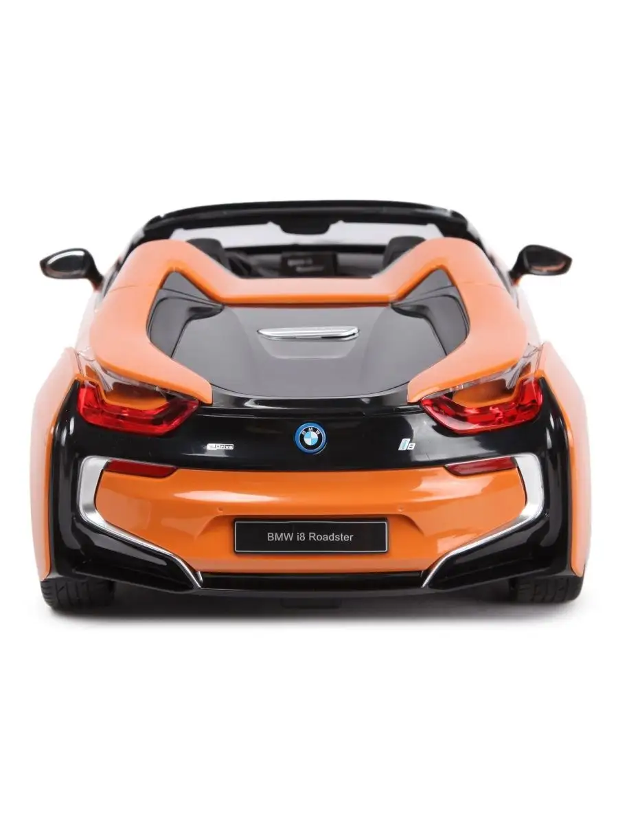 Машина Rastar РУ 1:12 BMW i8 Roadster Оранжевая 95500 Rastar 164589075  купить за 10 741 ₽ в интернет-магазине Wildberries