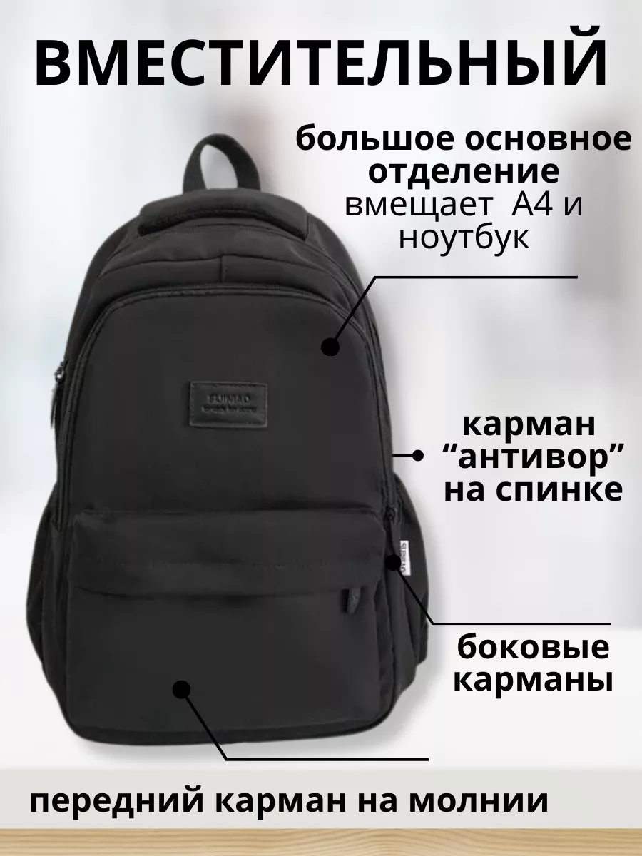 Рюкзак школьный городской для подростка NewBags 164618204 купить за 1 312 ₽  в интернет-магазине Wildberries