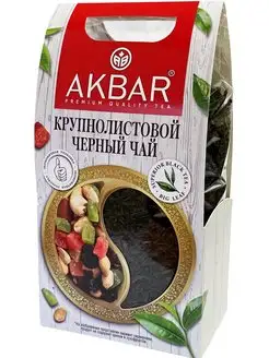 Чай крупнолистовой черный цейлонский 350 гр. AKBAR 164621022 купить за 357 ₽ в интернет-магазине Wildberries