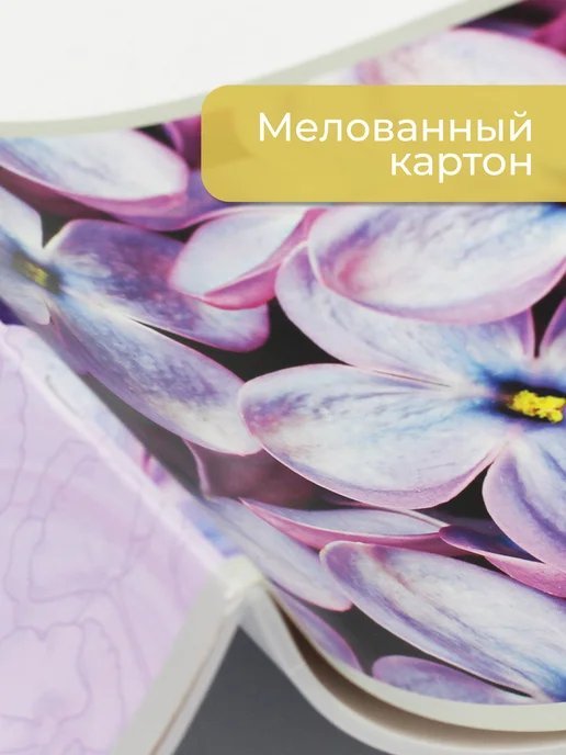 LISTOFF Альбом для рисования А4 на скобе 40 листов, фиолетовый, фото 3