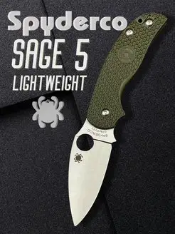 Нож складной для городского ношения Spyderco Sage 5 Nozhi.Mira 164673289 купить за 774 ₽ в интернет-магазине Wildberries