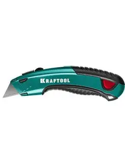 Нож с автостопом KRAFTOOL 2 трап. лезвия А24 09241_z02 Kraftool 164688339 купить за 1 051 ₽ в интернет-магазине Wildberries