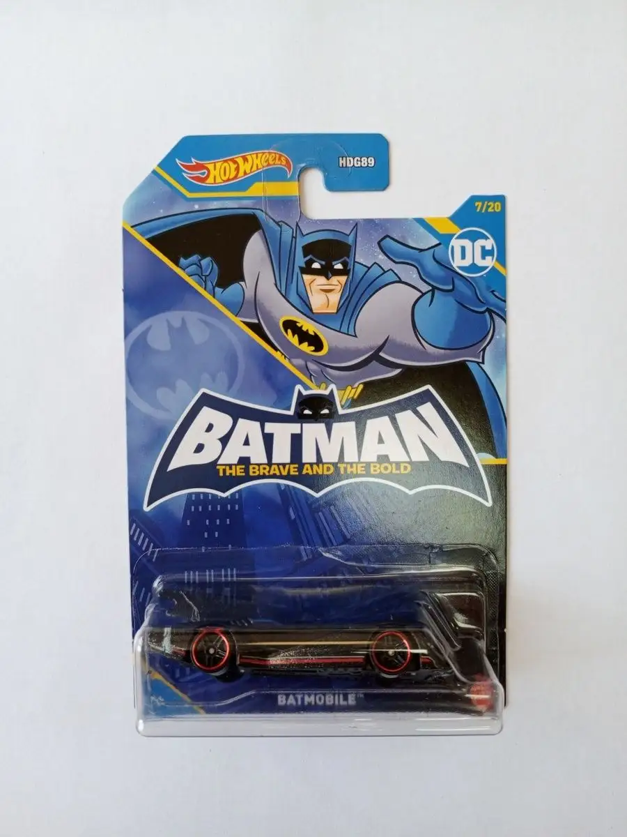 Машинка Hot Wheels DC Batman Batmobile HLK61 Hot Wheels 164704285 купить за  1 417 ₽ в интернет-магазине Wildberries