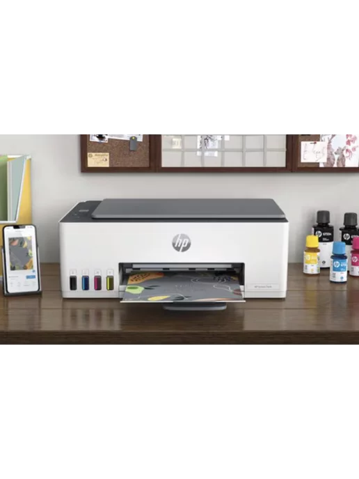 HP Tank 520 МФУ струйное (410), белый, фото 3