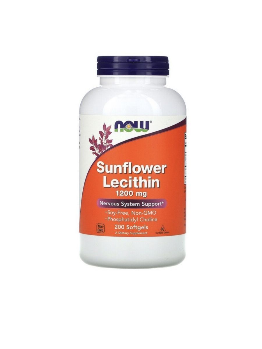 Now sunflower lecithin. Now super Enzymes. Now Sunflower Lecithin 1200 MG, 100 Softgels.