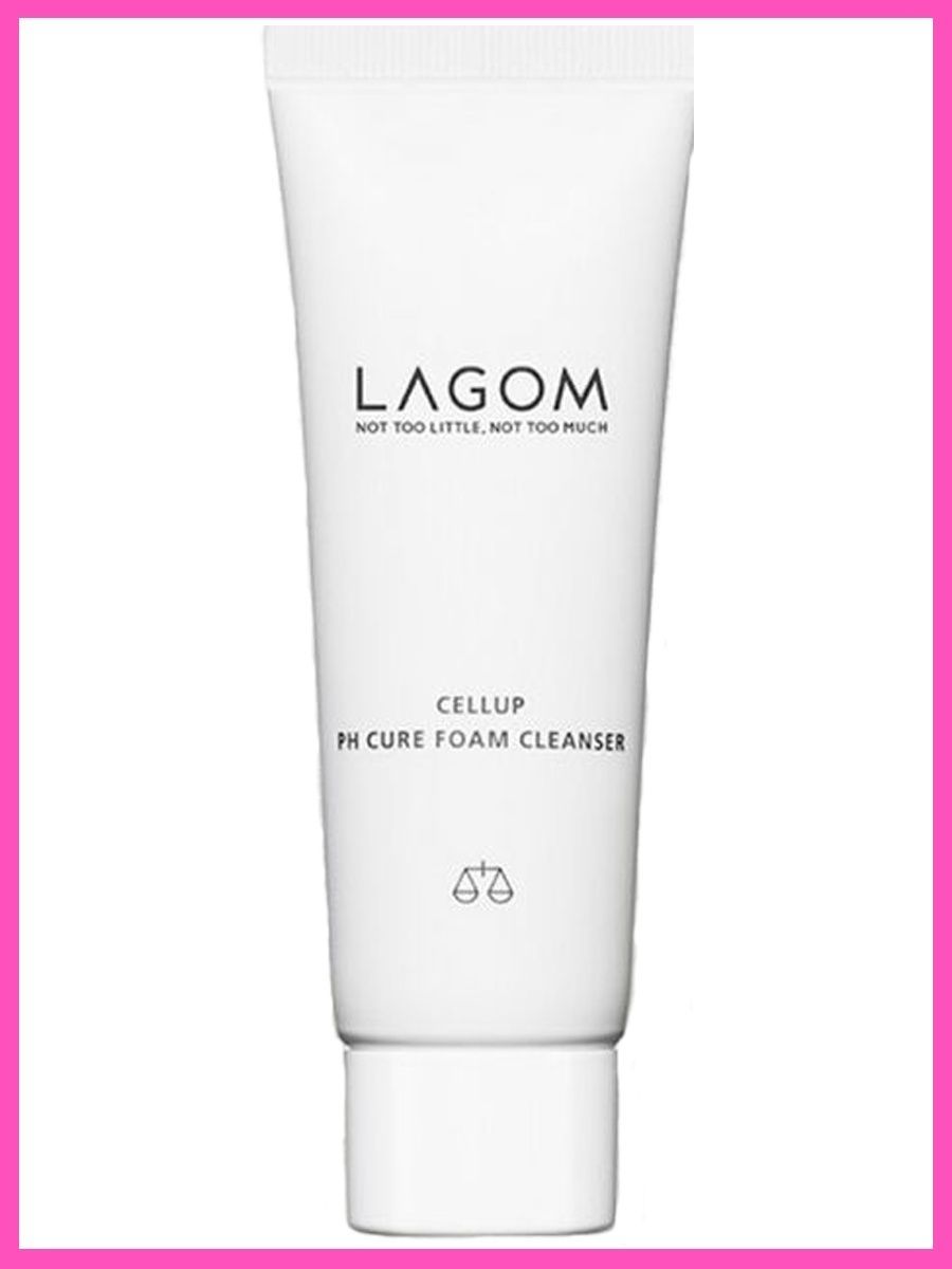 Lagom косметика. Lagom пенка. Lagom CELLUP PH Cure Foam Cleanser. Увлажняющая слабокислотная пенка для умывания lagom CELLUP PH.