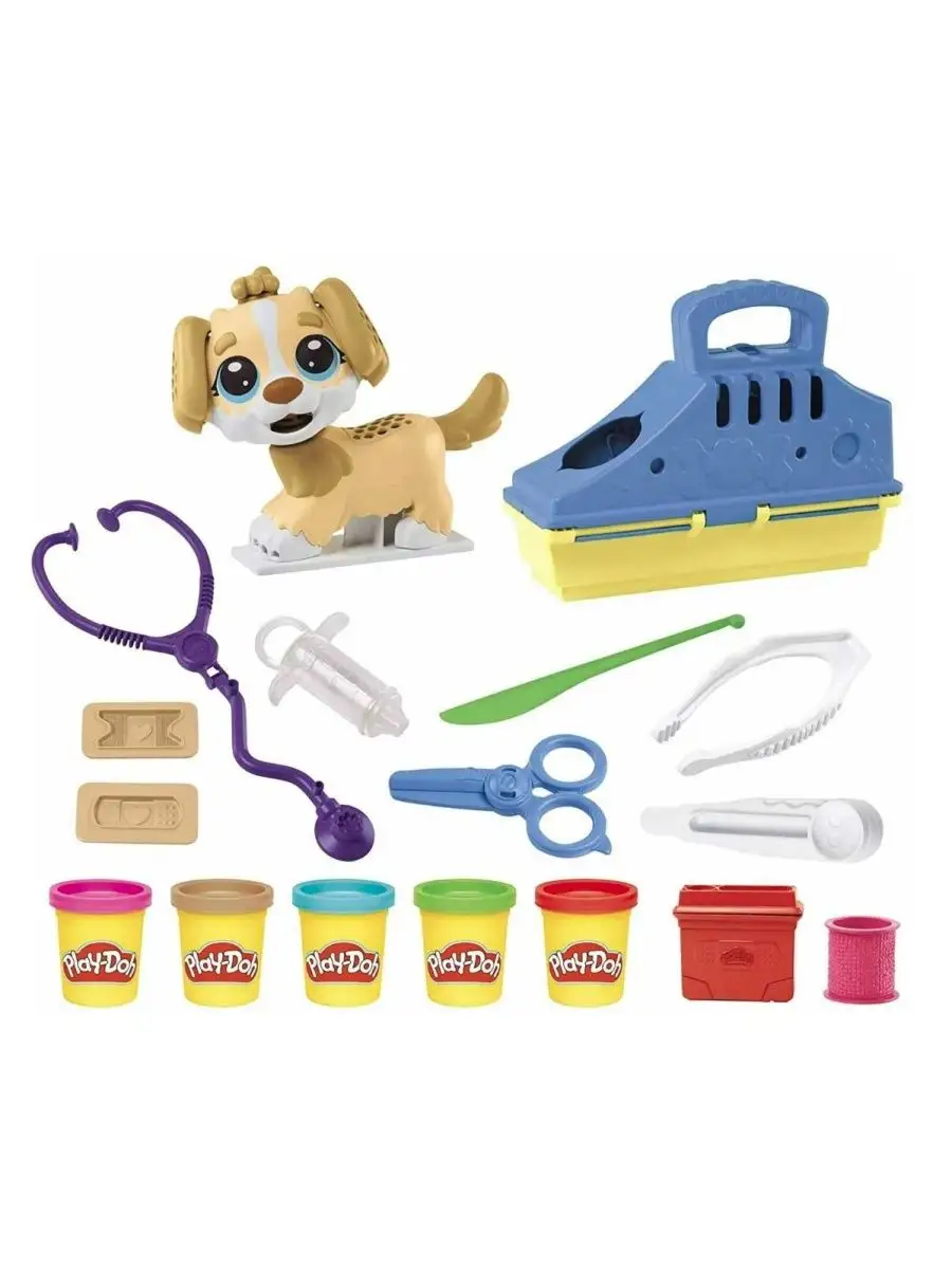 Play doh puppies clearance playset