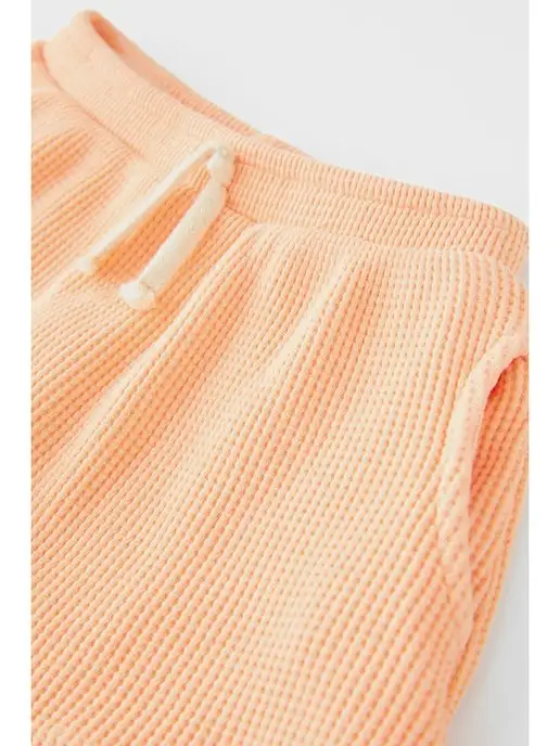 Zara Шорты трикотажные, оранжевый, фото 3