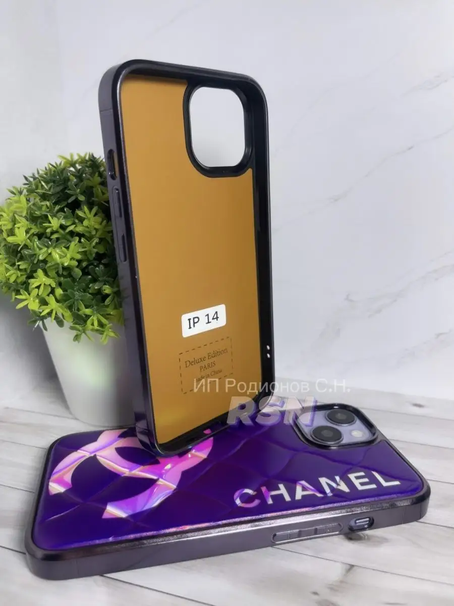 Чехол на iPhone 14 с брендом CHANEL Шанель RSN 164802785 купить за 330 ₽ в  интернет-магазине Wildberries