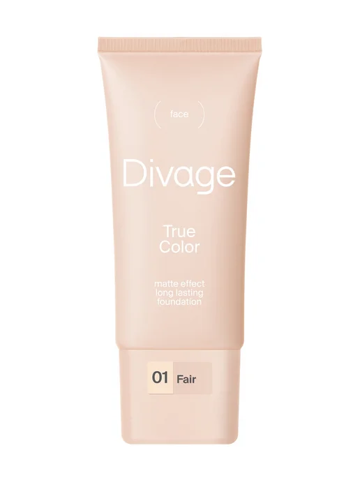 DIVAGE Тональный крем True Color 25 мл 01 Fair, 25 мл, фото 4