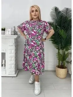 Платье женское домашнее больших размеров для беременных MiSSis Shopogolic 164862527 купить за 718 ₽ в интернет-магазине Wildberries