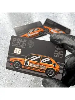 Наклейка на банковскую карту Volkswagen golf jagermeister Resource Stickers 164864345 купить за 170 ₽ в интернет-магазине Wildberries