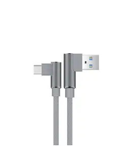 Кабель угловой USB 2.0 Type-C 2,4А ИМПУЛЬС 164888231 купить за 292 ₽ в интернет-магазине Wildberries