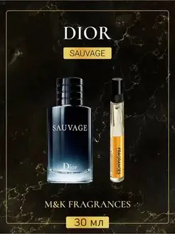 CHRISTIAN DIOR Sauvage Parfum Кристиан Диор Саваж M&K Fragrances 164912749 купить за 1 045 ₽ в интернет-магазине Wildberries