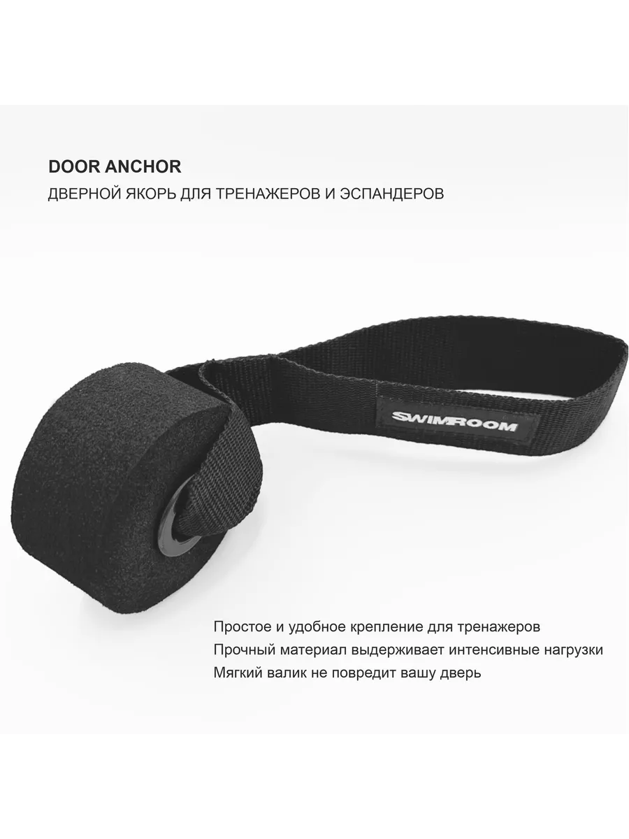 Якорь фиксатор для крепления эспандеров на дверь
