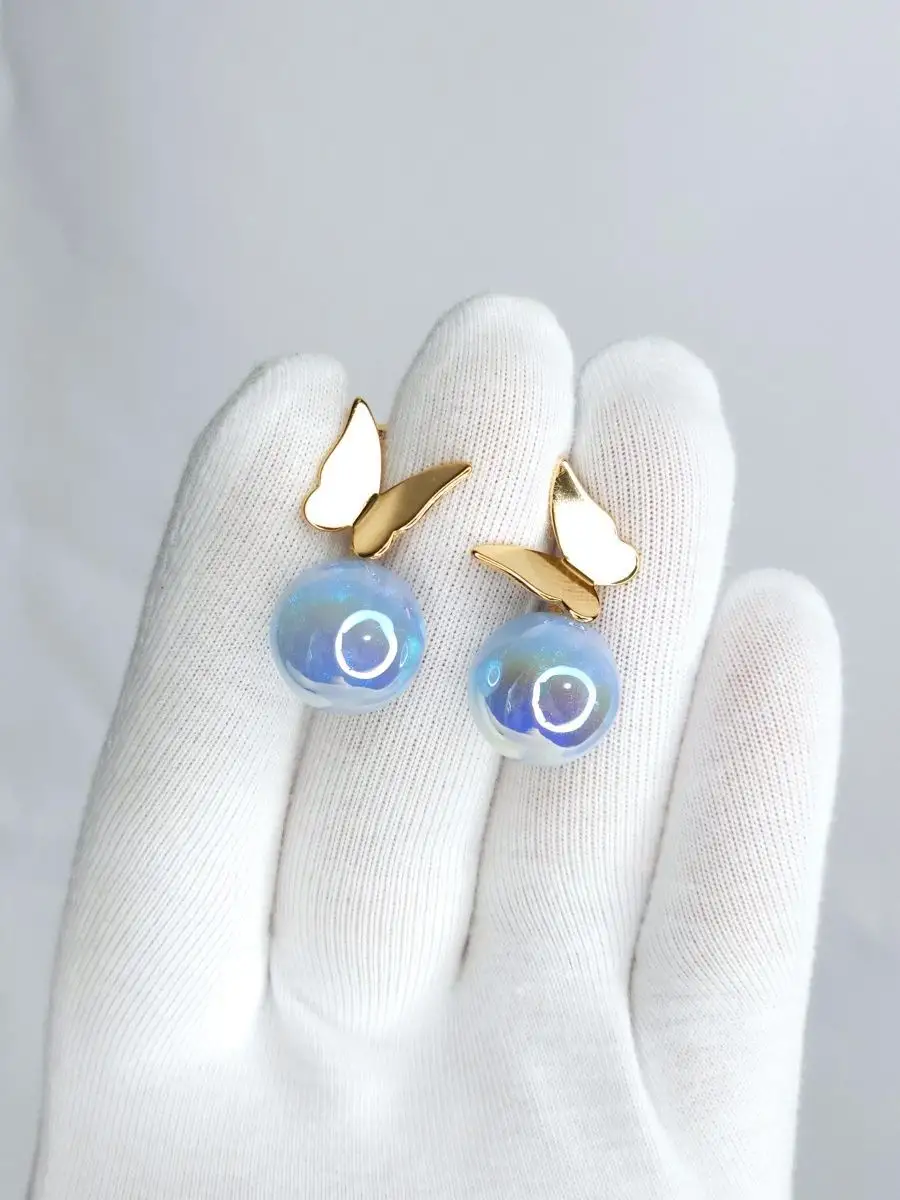 Серьги женские гвоздики