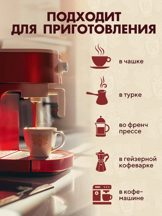 Васильчиковы Кофе Кофе в зернах Купаж Денбор 250гр арабика 100%, 250 г, фото 6