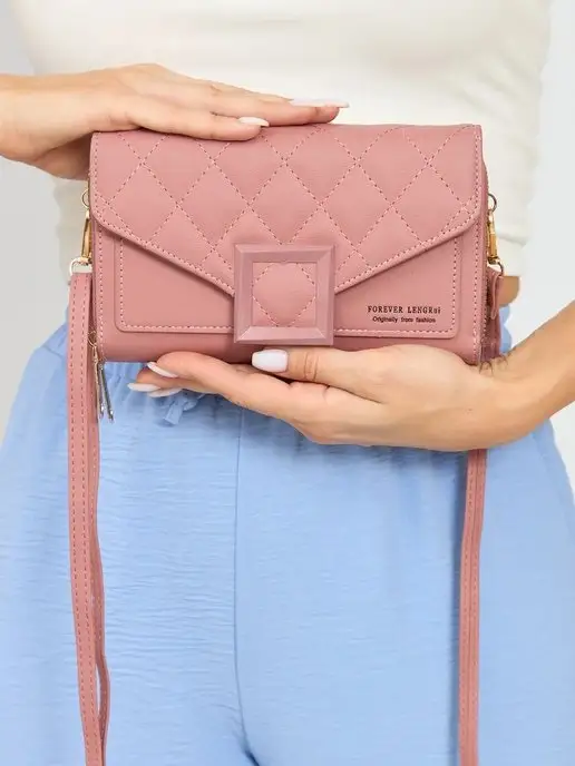 AG BAGS клатчи, розовый
