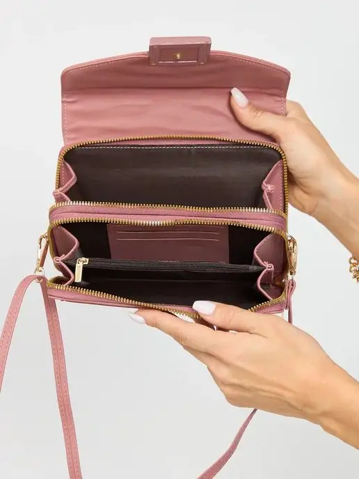 AG BAGS клатчи, розовый, фото 2
