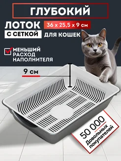 Лоток для кошек БОТАНИКFOX 164964527 купить за 359 ₽ в интернет-магазине Wildberries