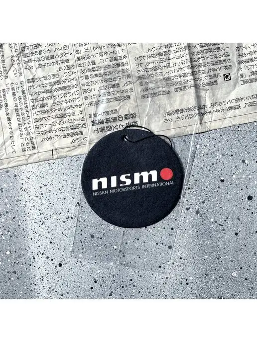 Resource Stickers Ароматизатор для автомобиля Nismo, новый авто, черный