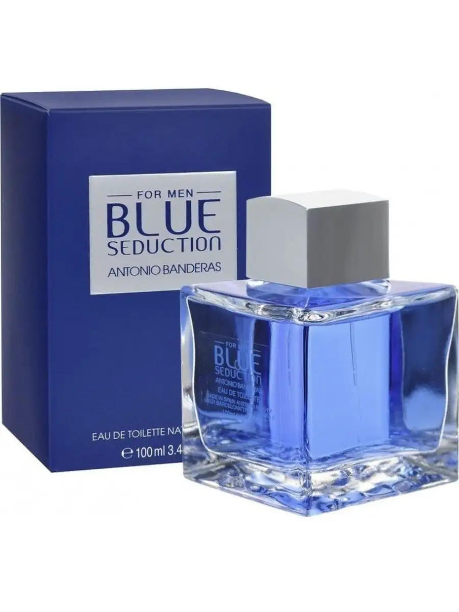 Antonio Banderas Blue Seduction туалетная вода 100 мл Оригинальные духи  164970910 купить за 902 ₽ в интернет-магазине Wildberries