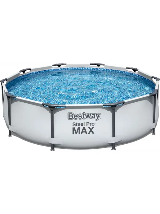 Bestway Бассейн каркасный круглый 305x76 см c фильтр-насосом, 305x76 см, фото 4