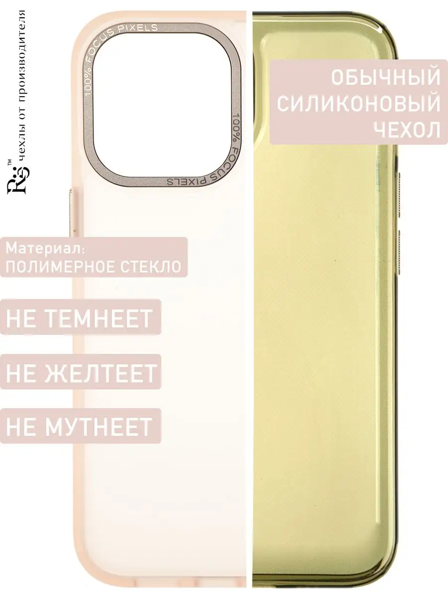 чехол на iPhone 13 Pro Max матовый с защитой не желтеет Re:Case 165021404  купить за 427 ₽ в интернет-магазине Wildberries