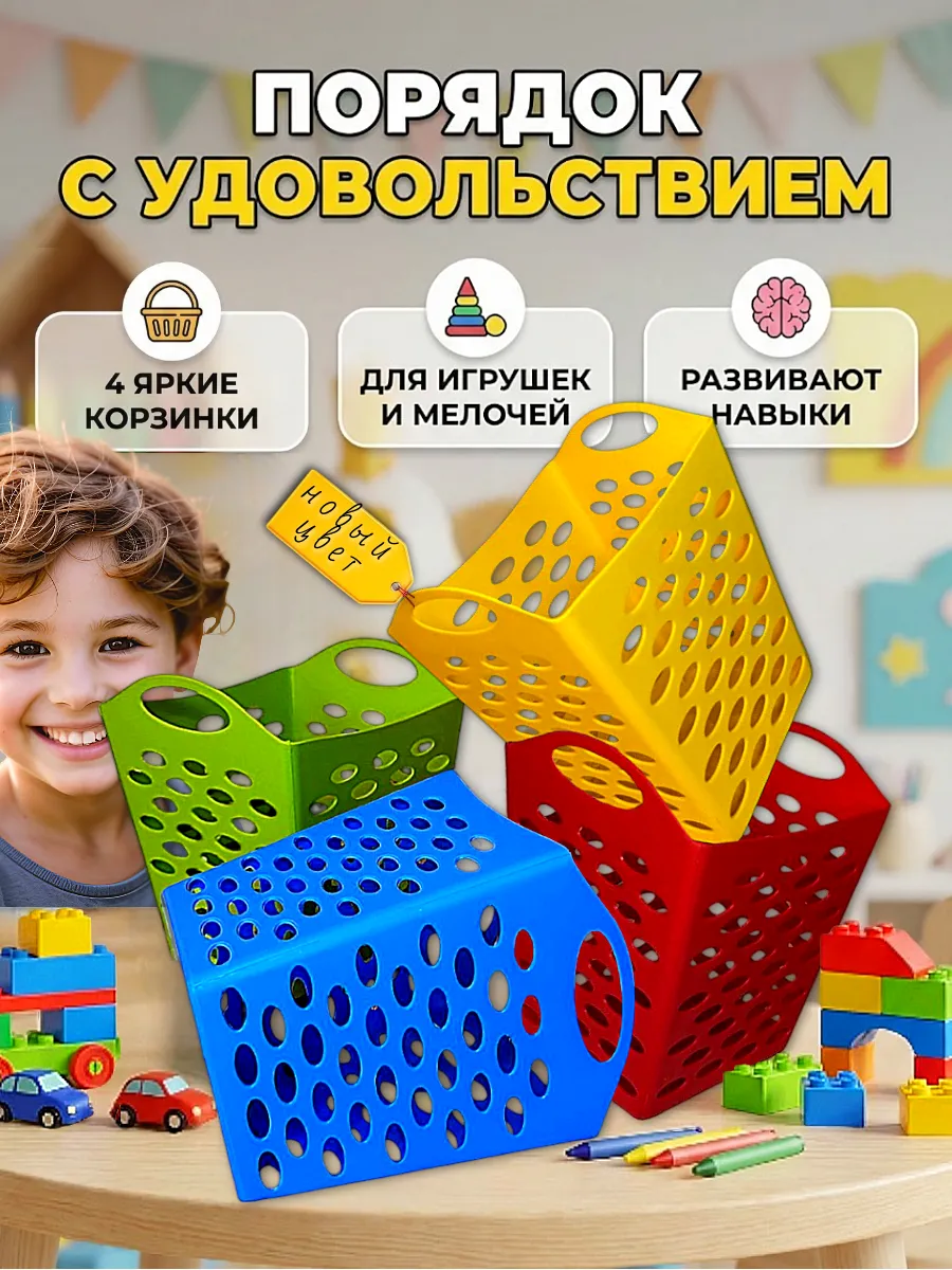Корзина - органайзер для хранения мелочей