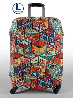 Чехол для чемодана L Чехолъ 165035300 купить за 997 ₽ в интернет-магазине Wildberries