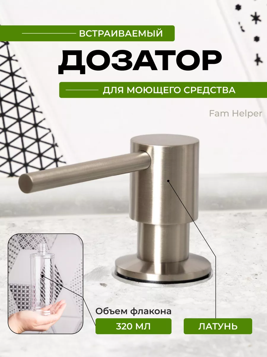 Дозатор для мыла и моющего...