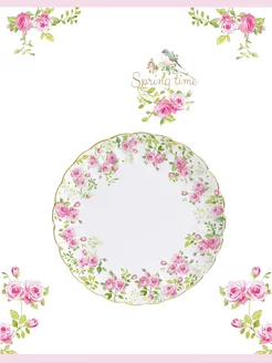 Тарелка обеденная Ø26см Spring time Easy Life 165082728 купить за 2 056 ₽ в интернет-магазине Wildberries