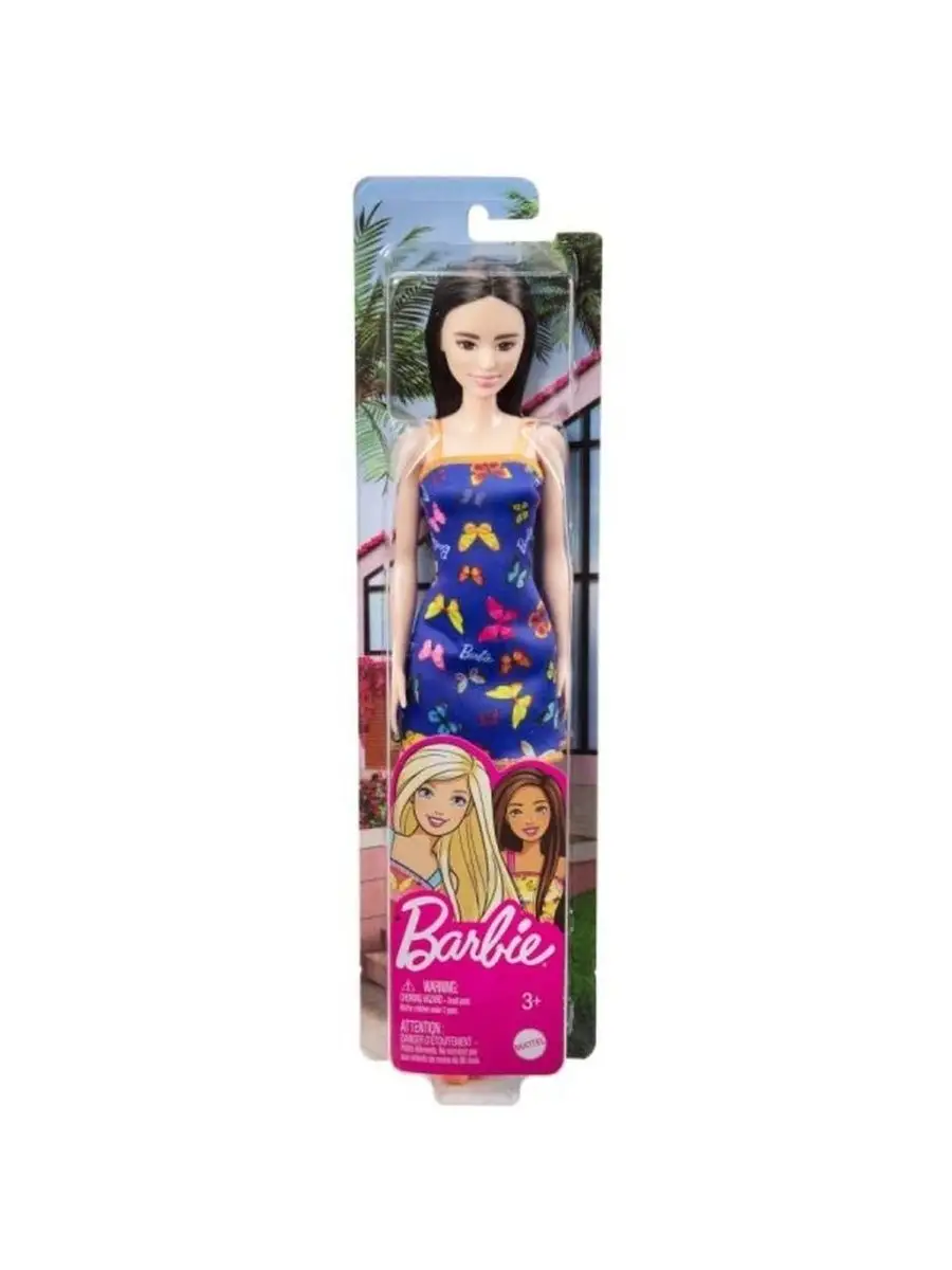 Кукла Барби Модная одежда HBV06 / T7439 Barbie 165093579 купить в  интернет-магазине Wildberries