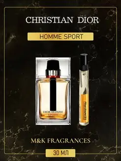 CHRISTIAN DIOR Homme Sport духи Диор Хом Спорт M&K Fragrances 165100794 купить за 977 ₽ в интернет-магазине Wildberries