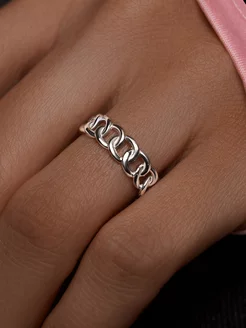 Тонкое кольцо цепь из серебра 925 MARIOLA 165154234 купить за 1 439 ₽ в интернет-магазине Wildberries