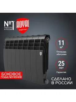 Радиатор отопления BiLiner 350 Noir Sable - 8 секц Royal Thermo 165158017 купить за 6 320 ₽ в интернет-магазине Wildberries